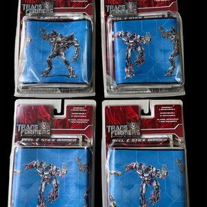 Transformers Peel & Stick Border for Kids Room, New in Packages - 4 Packages